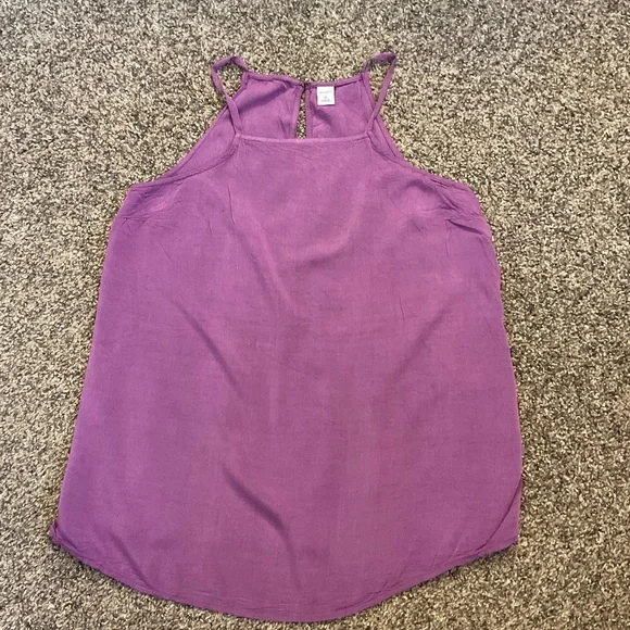 Old Navy Lightweight Purple Cami Tank Top Sz XS - Picture 1 of 9